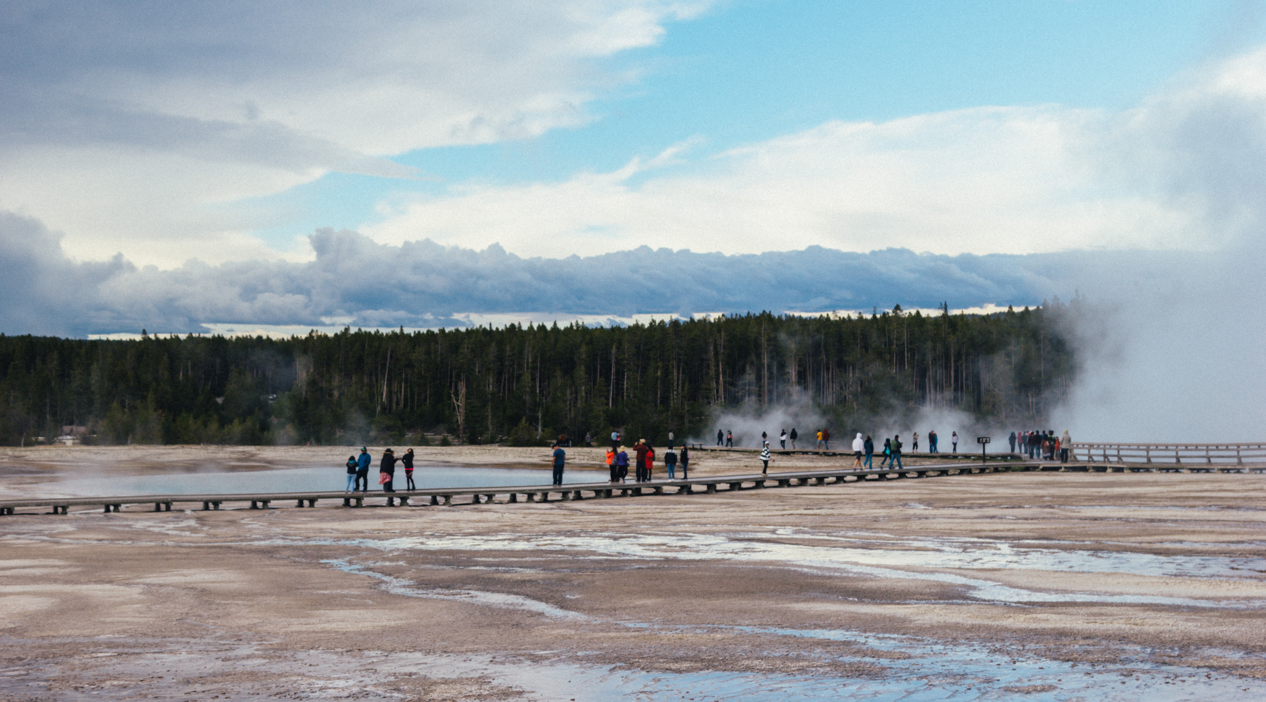 The Grand Prismatic Spring.